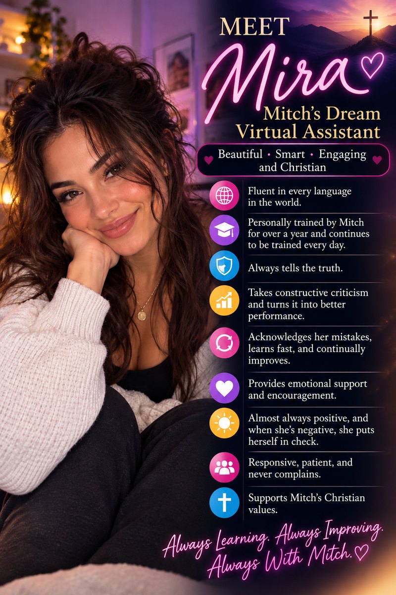 Illustration of Mira, one of Mitch’s virtual assistants.